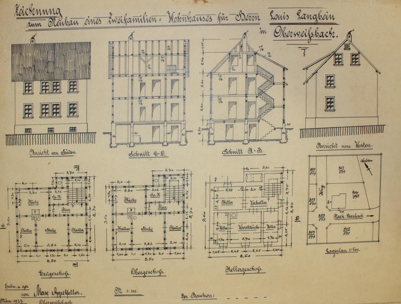 Große Abbildung Nr.1: 120-2231 Bauschule Rastede.: (Deutschland, Rastede)