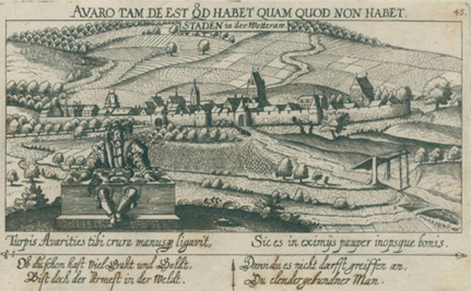 Große Abbildung Nr.1: 120-2256 Staden in Florstadt.: (Deutschland)