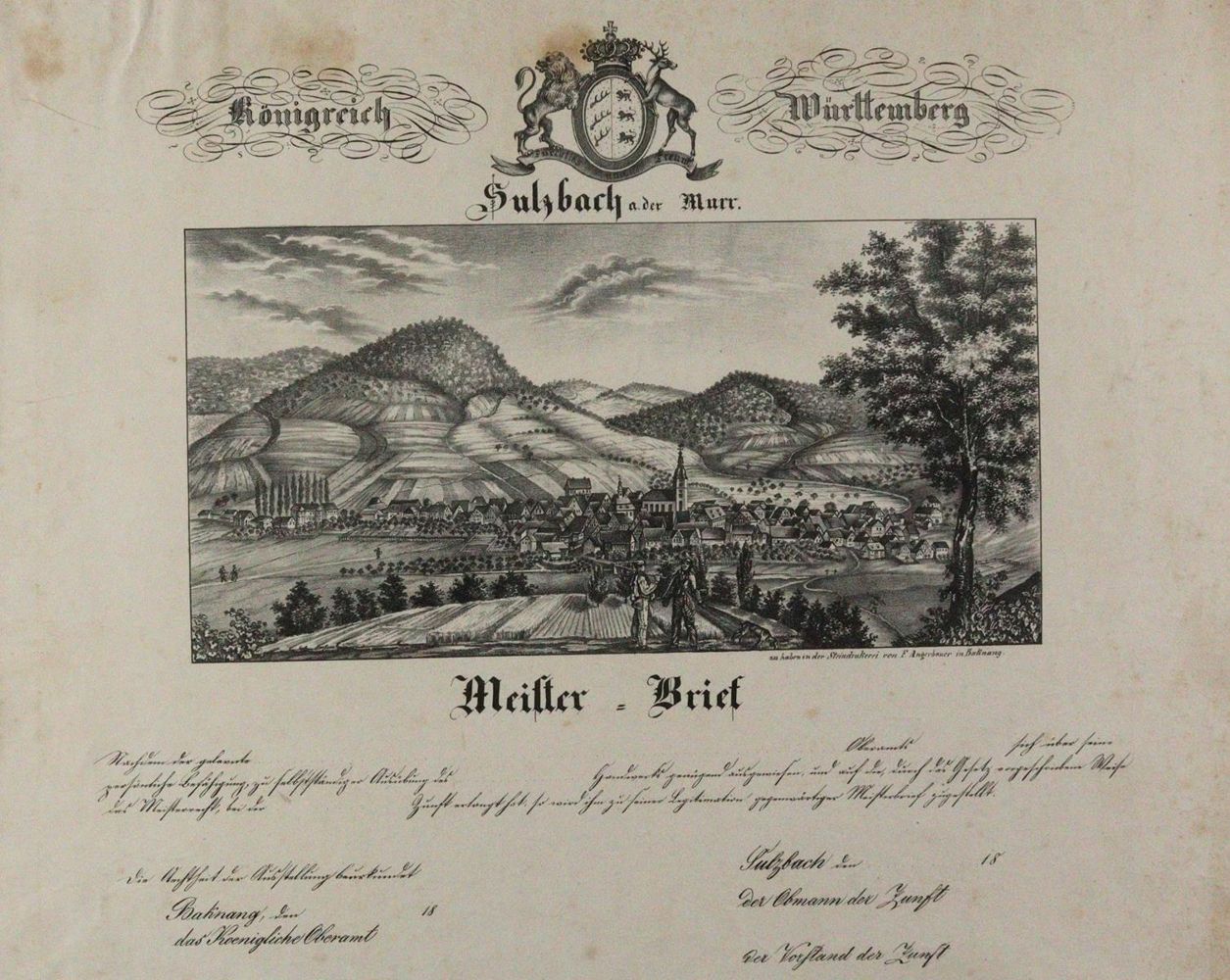 Große Abbildung Nr.1: 120-2260 Sulzbach.: (Deutschland)