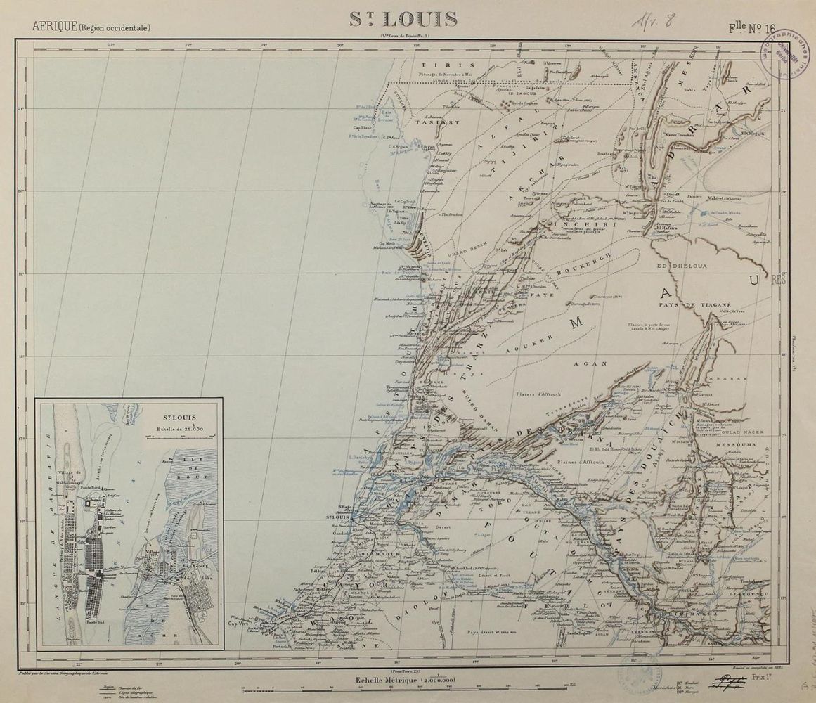 Große Abbildung Nr.1: 120-2288 Afrika.: (Ausland, Afrika)