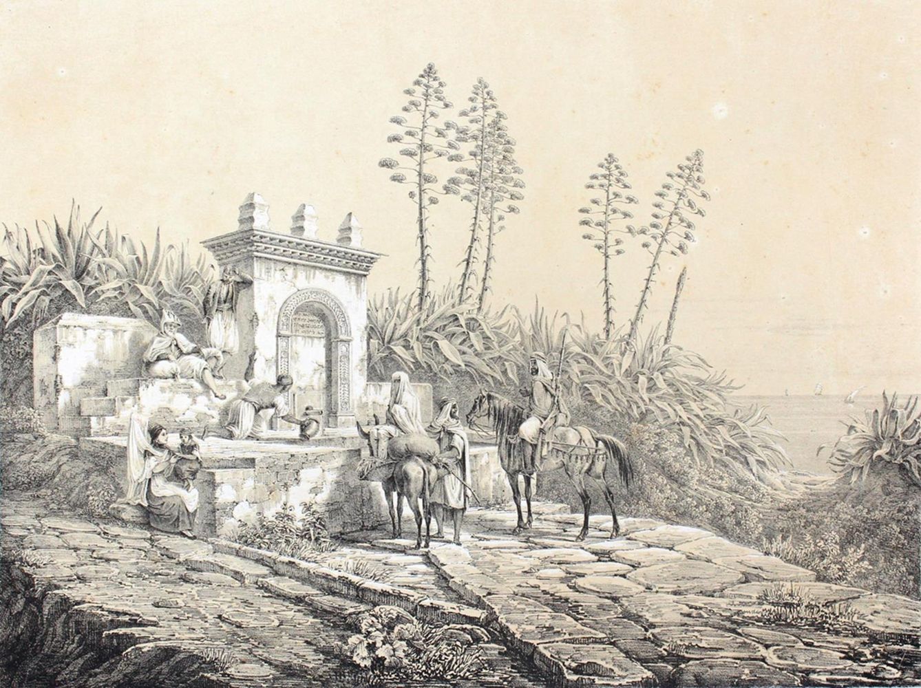 Große Abbildung Nr.1: 120-2292 Algerien.: (Ausland, Afrika)
