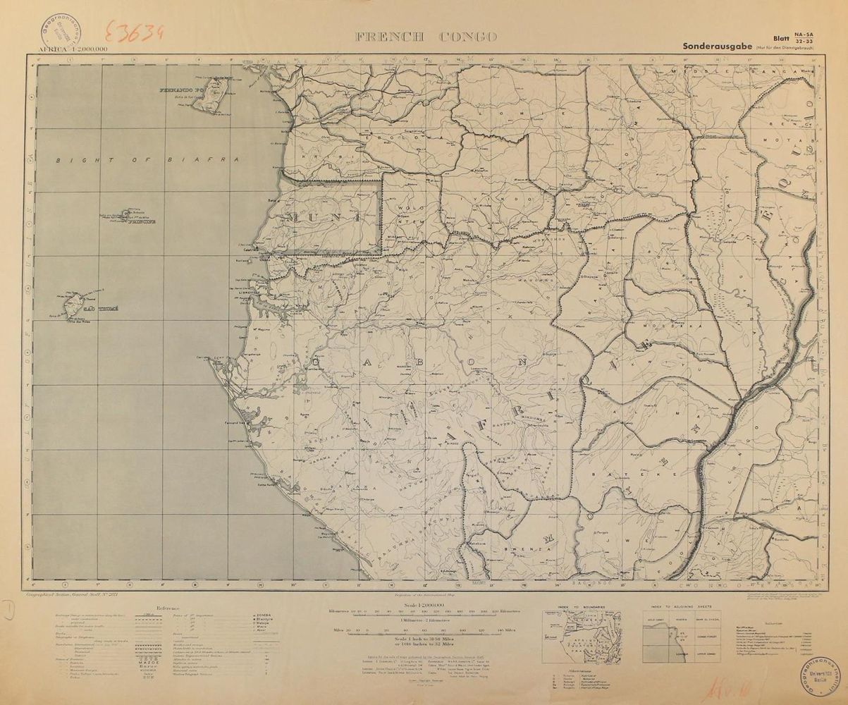 Große Abbildung Nr.1: 120-2297 Französch-Kongo.: (Ausland, Afrika, Kongo)