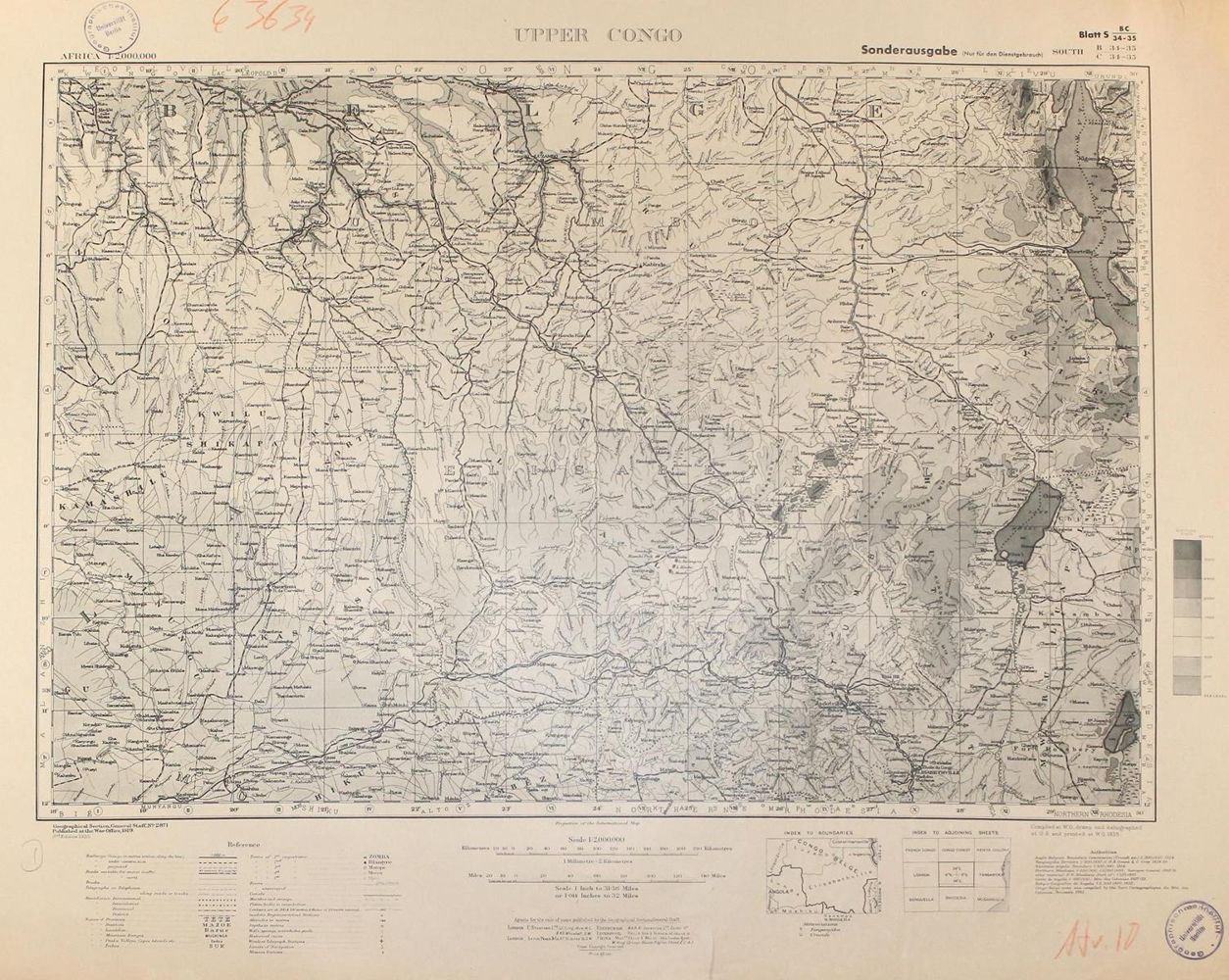 Große Abbildung Nr.1: 120-2298 Oberer Congo.: (Ausland, Afrika, Kongo)