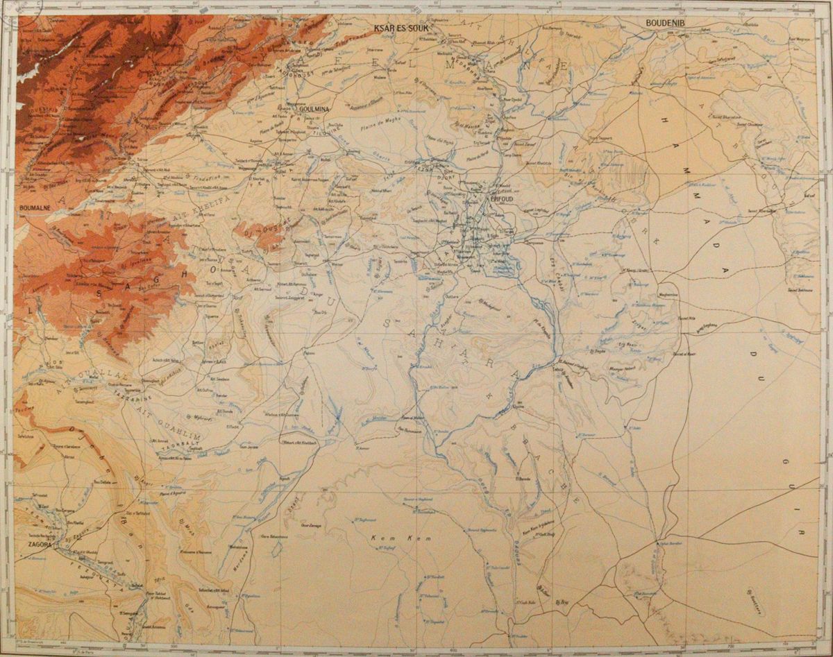 Große Abbildung Nr.1: 120-2304 Boudnib.: (Ausland, Afrika, Marokko)