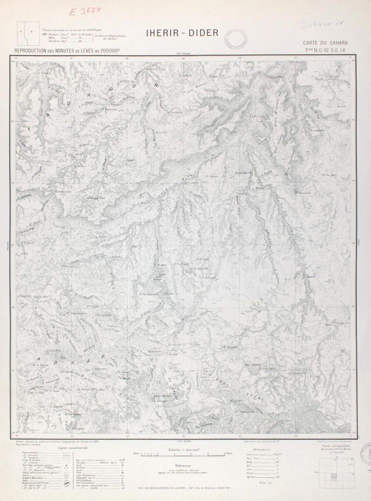 Große Abbildung Nr.1: 120-2310 Sahara.: (Ausland, Afrika)