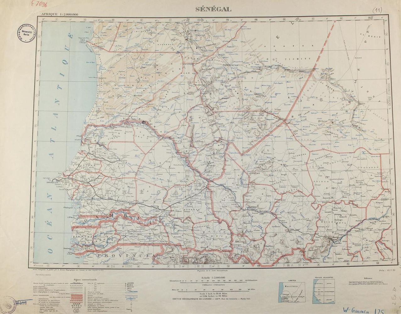 Große Abbildung Nr.1: 120-2313 Senegal.: (Ausland, Afrika)