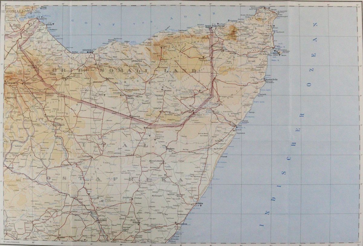 Große Abbildung Nr.1: 120-2316 Somalia.: (Ausland, Afrika)