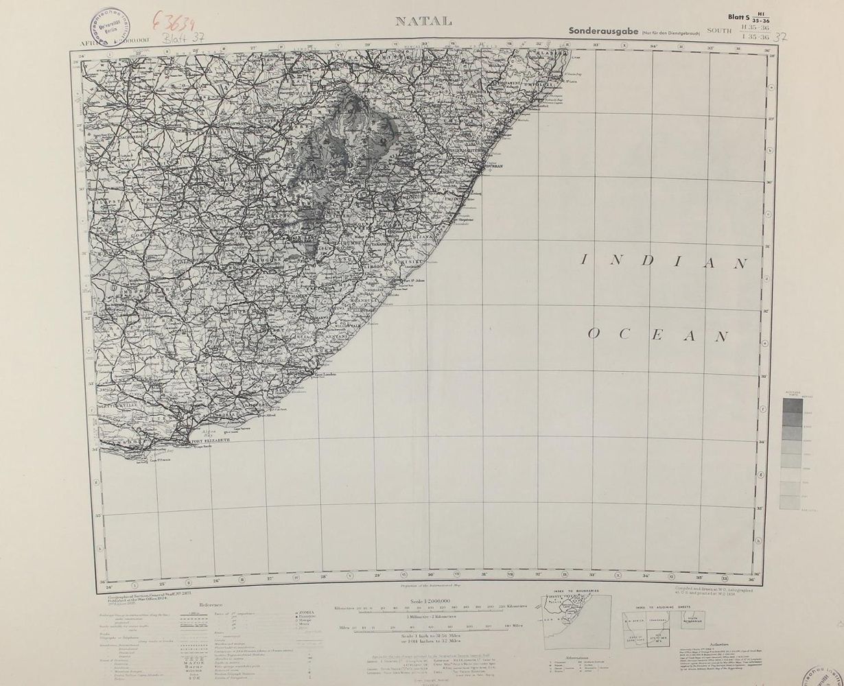Große Abbildung Nr.1: 120-2321 KwaZulu-Natal.: (Ausland, Afrika, Südafrika)