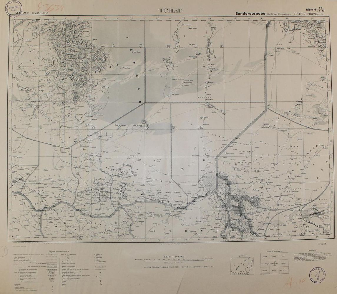 Große Abbildung Nr.1: 120-2325 Tschad.: (Ausland, Afrika)
