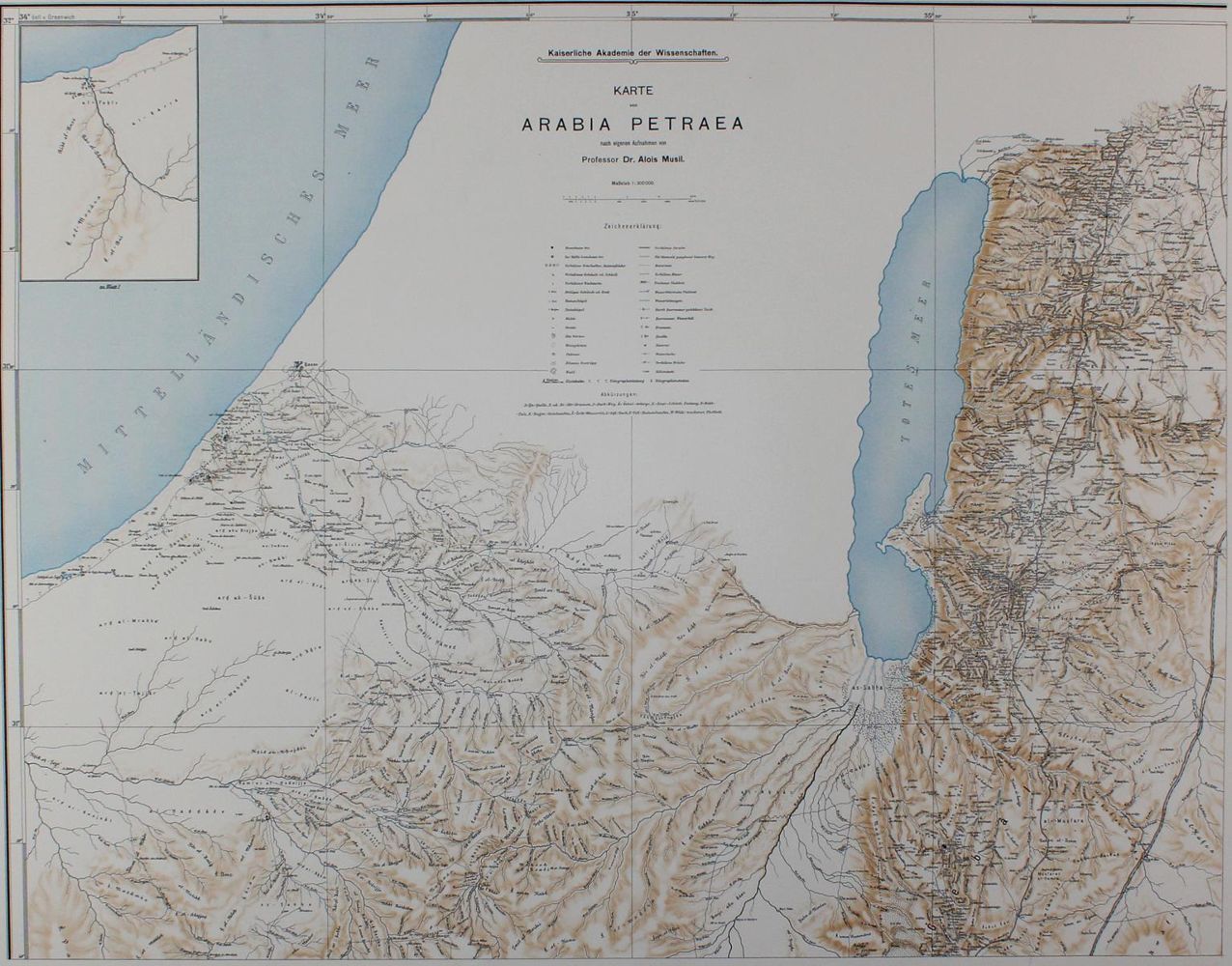 Große Abbildung Nr.1: 120-2338 Arabia Petraea.: (Ausland, Arabien)