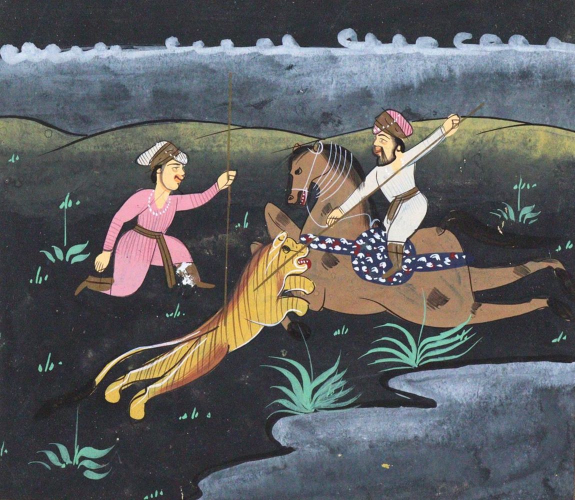 Große Abbildung Nr.2: 120-2339 Arabische Miniaturen.: (Ausland, Arabien)