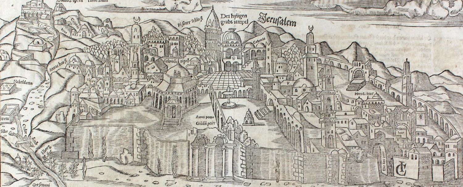 Große Abbildung Nr.1: 120-2342 Jerusalem.: (Ausland, Asien)