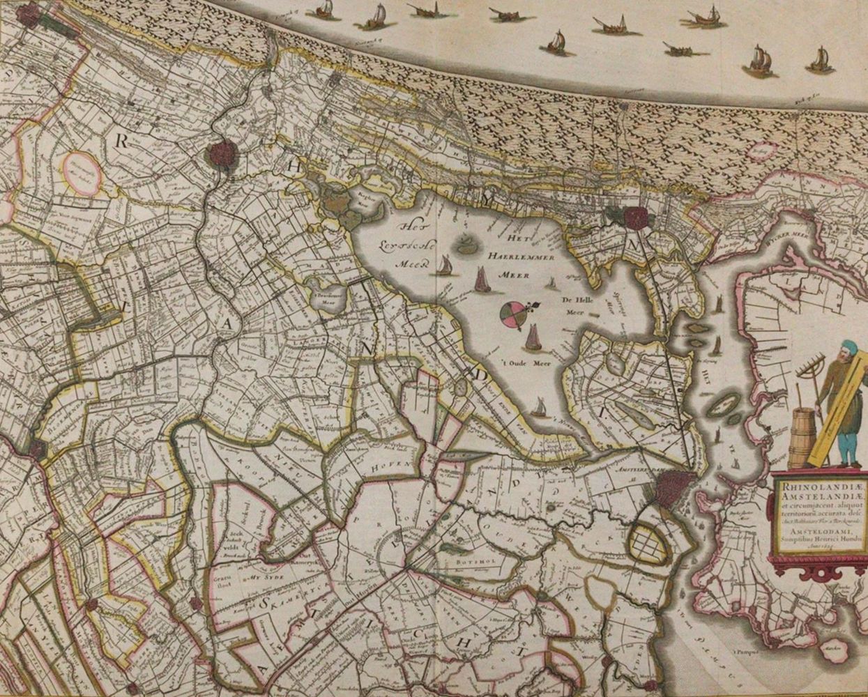 Große Abbildung Nr.1: 120-2349 Amsterdam u. Nordholland.: (Ausland, Benelux)