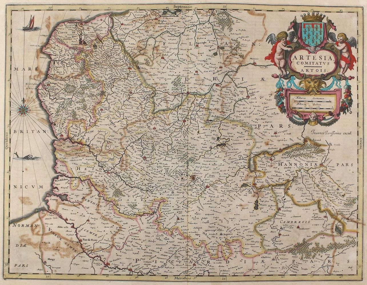 Große Abbildung Nr.2: 120-2366 Artois u. Cambray.: (Ausland, Frankreich)