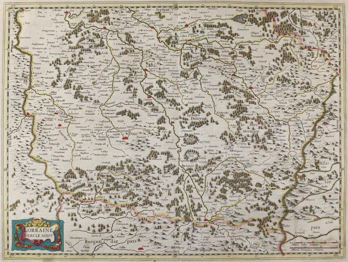 Große Abbildung Nr.3: 120-2399 Rheins, Champagne u. Lothringen.: (Ausland, Frankreich)
