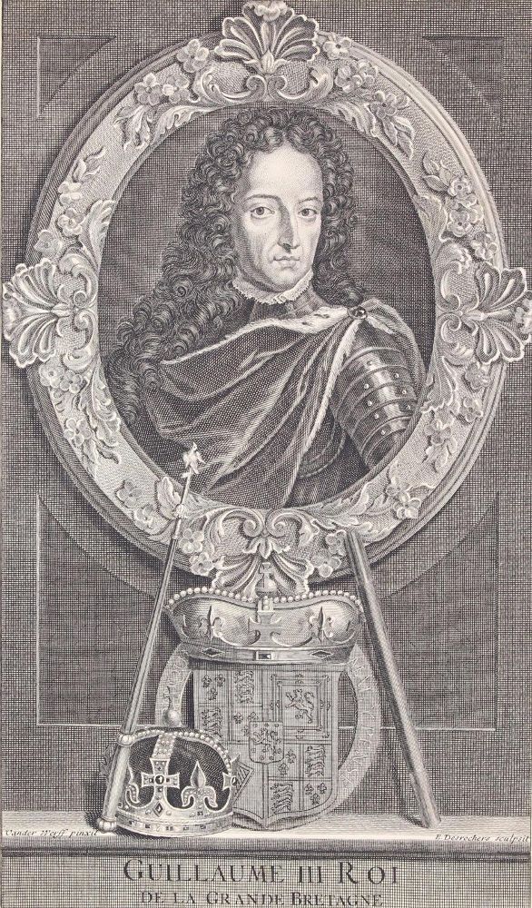 Große Abbildung Nr.1: 120-2407 Wilhelm III. (Oranien) u. Maria II. (England).: (Ausland, Grossbritannien, Portrait)