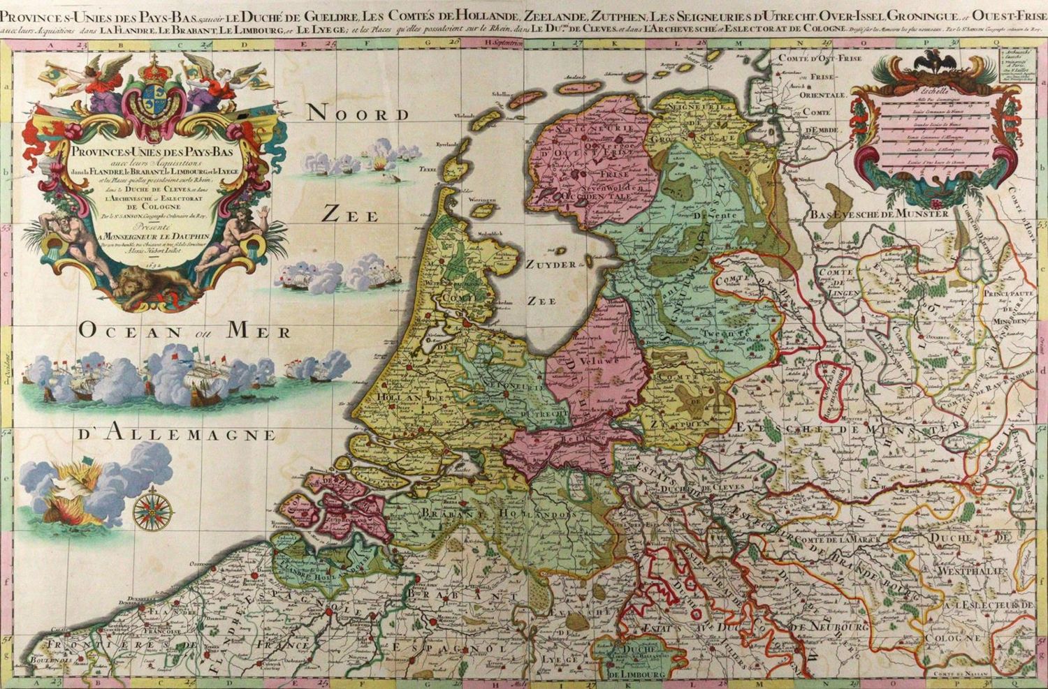 Große Abbildung Nr.1: 120-2453 Nordsee.: (Ausland)