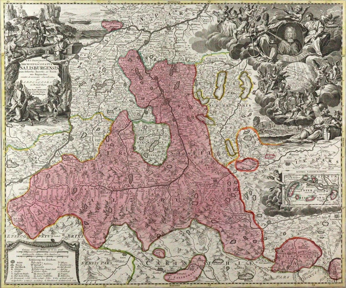 Große Abbildung Nr.1: 120-2460 Salzburg.: (Ausland, Österreich)