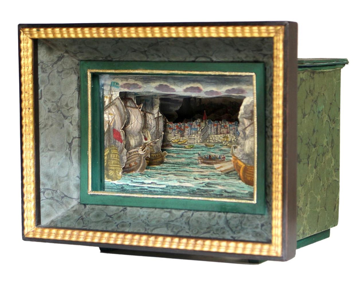 Große Abbildung Nr.2: 120-2471 Diorama: (Ausland, Portugal, Lissabon.)