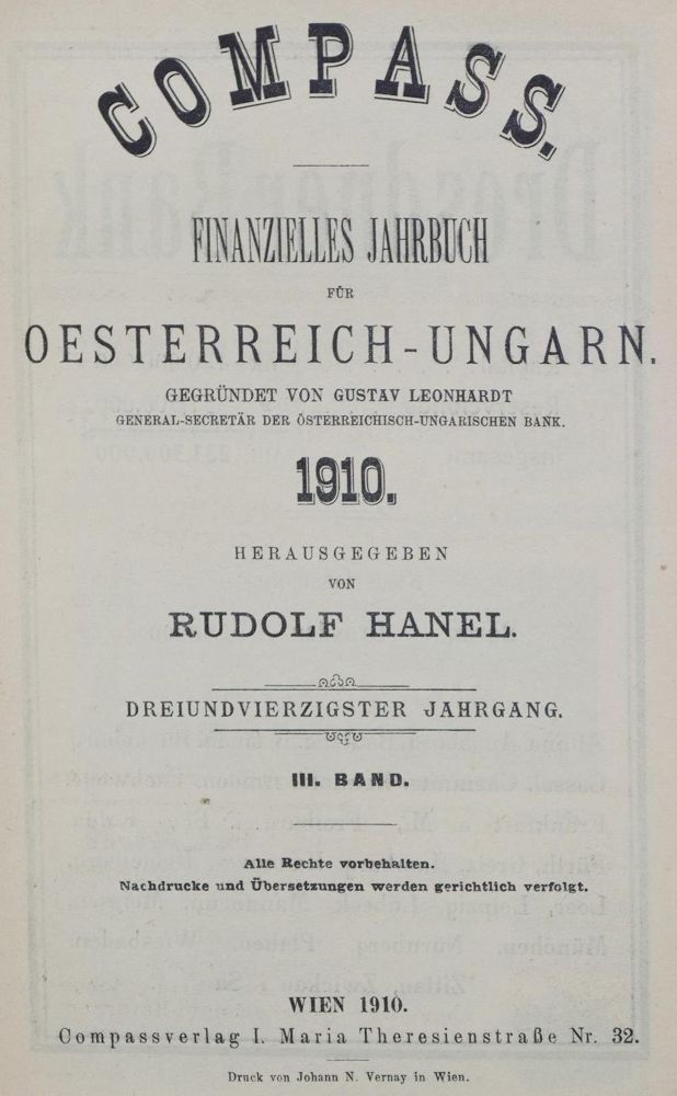 Große Abbildung Nr.1: 120-248 Compass.: (Wirtschaft, Österreich)