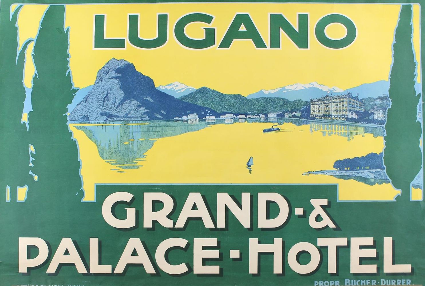 Große Abbildung Nr.1: 120-2490 Lugano: (Ausland, Schweiz)