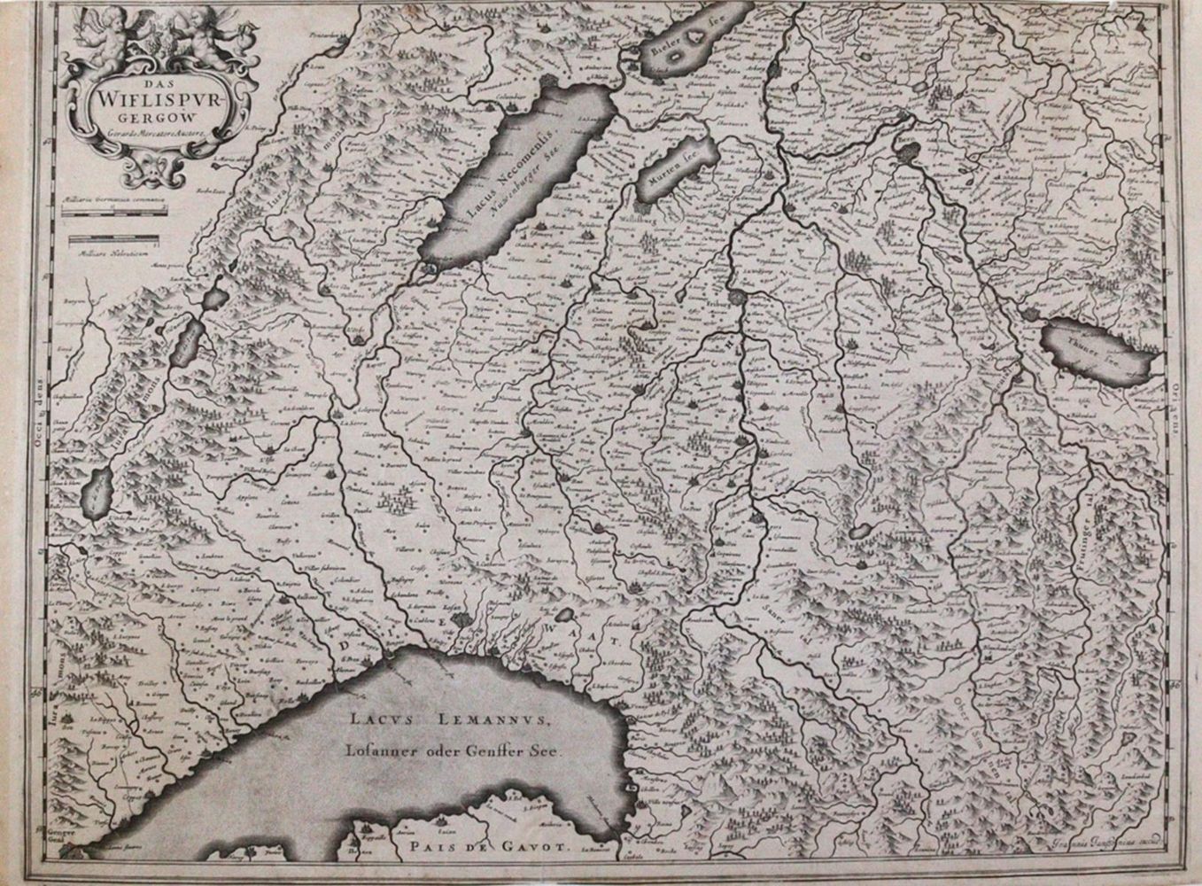 Große Abbildung Nr.1: 120-2495 Wiflisburgergau.: (Ausland, Schweiz)