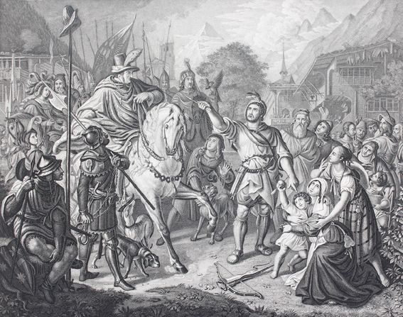 Große Abbildung Nr.1: 120-2497 Wilhelm Tell.: (Ausland, Schweiz)