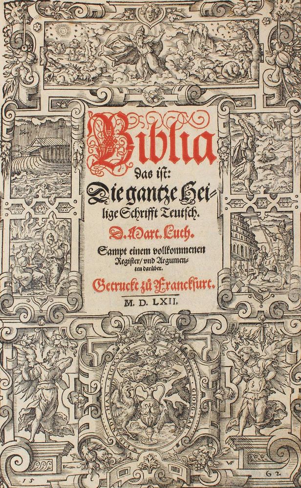 Große Abbildung Nr.1: 120-25 Biblia germanica.: (Bibeln)