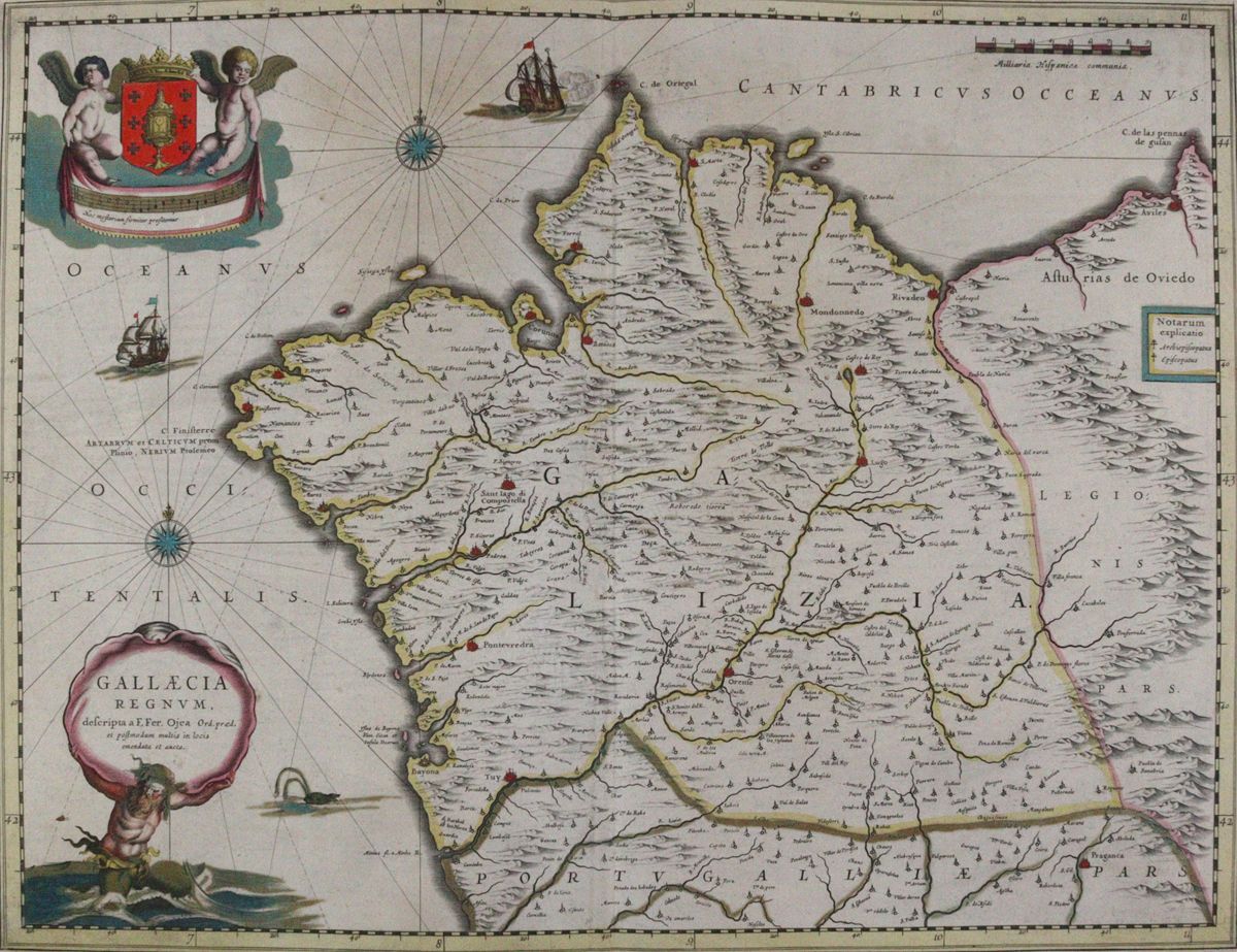 Große Abbildung Nr.1: 120-2511 Galizien.: (Ausland, Spanien)