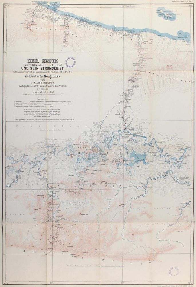 Große Abbildung Nr.1: 120-2520 Papua-Neuguinea.: (Ausland, Südsee)