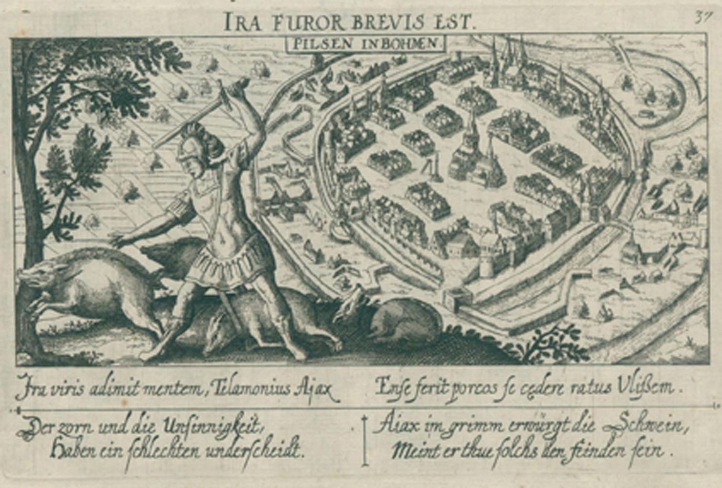 Große Abbildung Nr.1: 120-2523 Pilsen.: (Ausland, Tschechien)