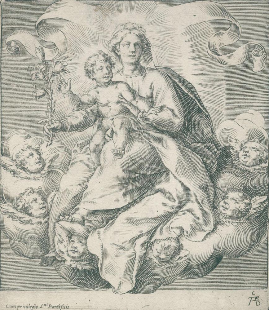 Große Abbildung Nr.1: 120-2538 Alberti, Cherubino: (Künstlergraphik)