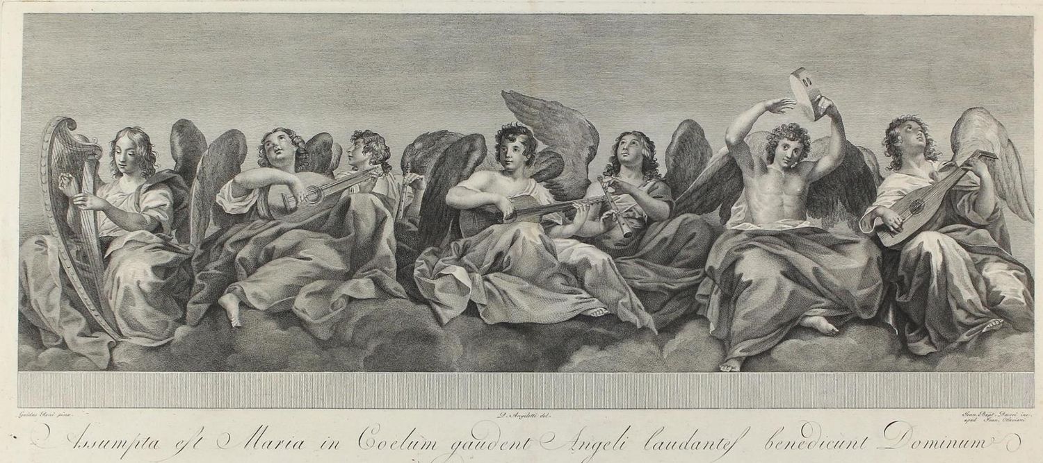 Große Abbildung Nr.1: 120-2545 Angeletti, Pietro: (Künstlergraphik)
