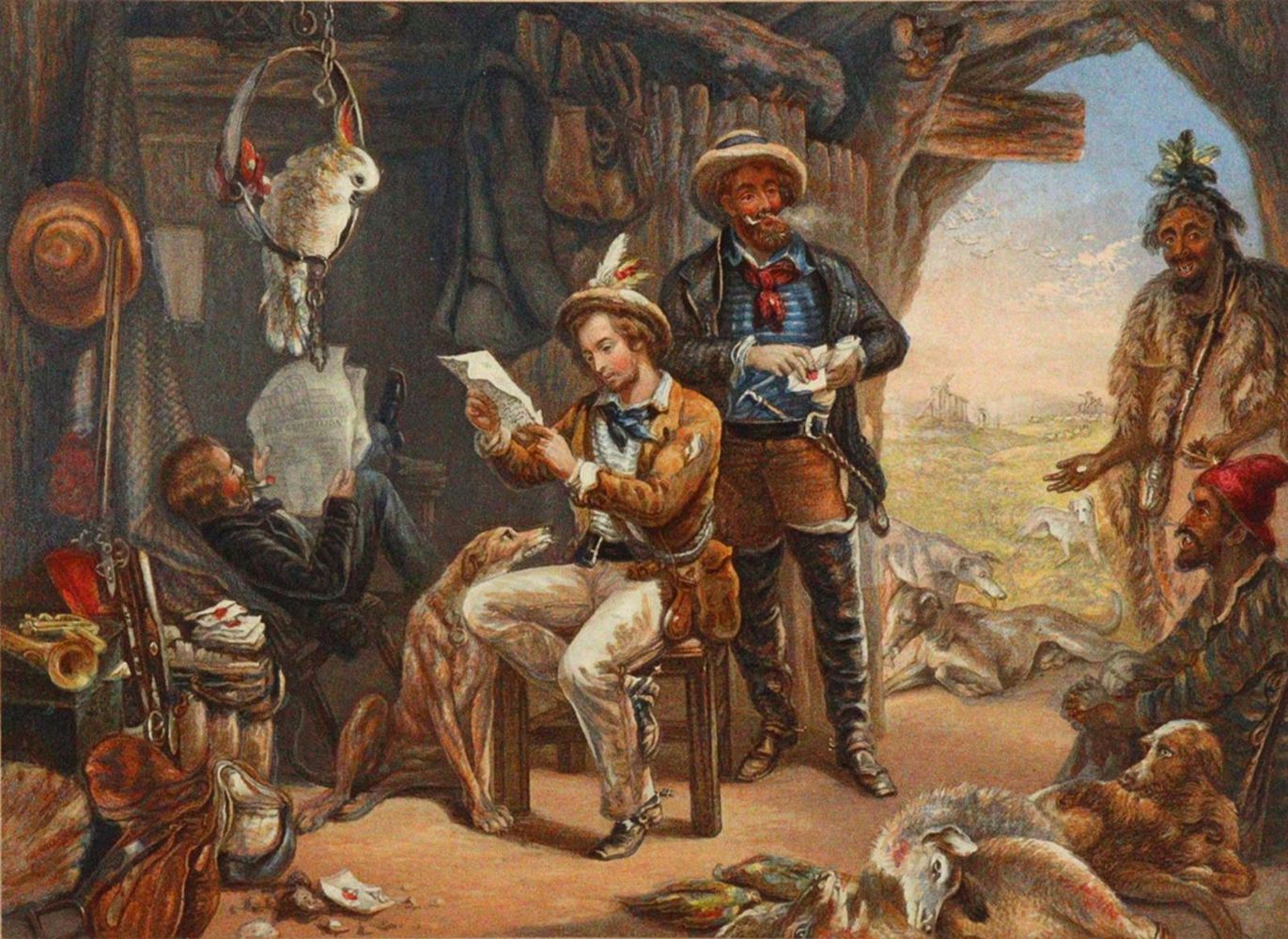 Große Abbildung Nr.1: 120-2596 Baxter, George: (Künstlergraphik)