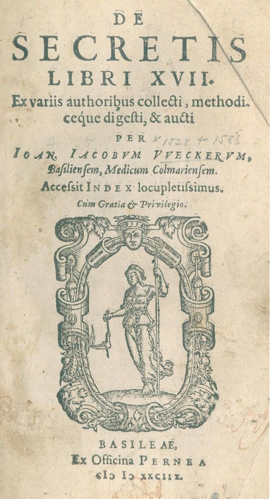 Große Abbildung Nr.1: 120-263 Wecker,J.J.: (Grenzwissenschaften und Okkultismus)