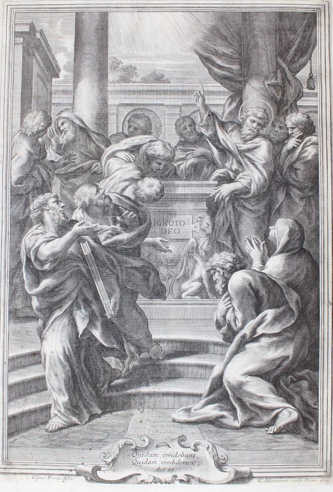 Große Abbildung Nr.1: 120-2640 Bloemaert, Cornelis II: (Künstlergraphik)