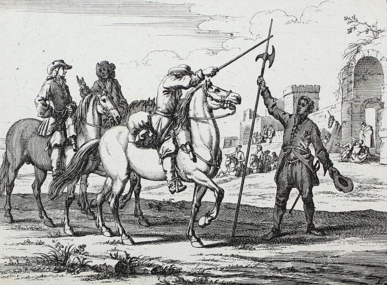 Große Abbildung Nr.1: 120-2643 Bodenehr, Georg Conrad: (Künstlergraphik)