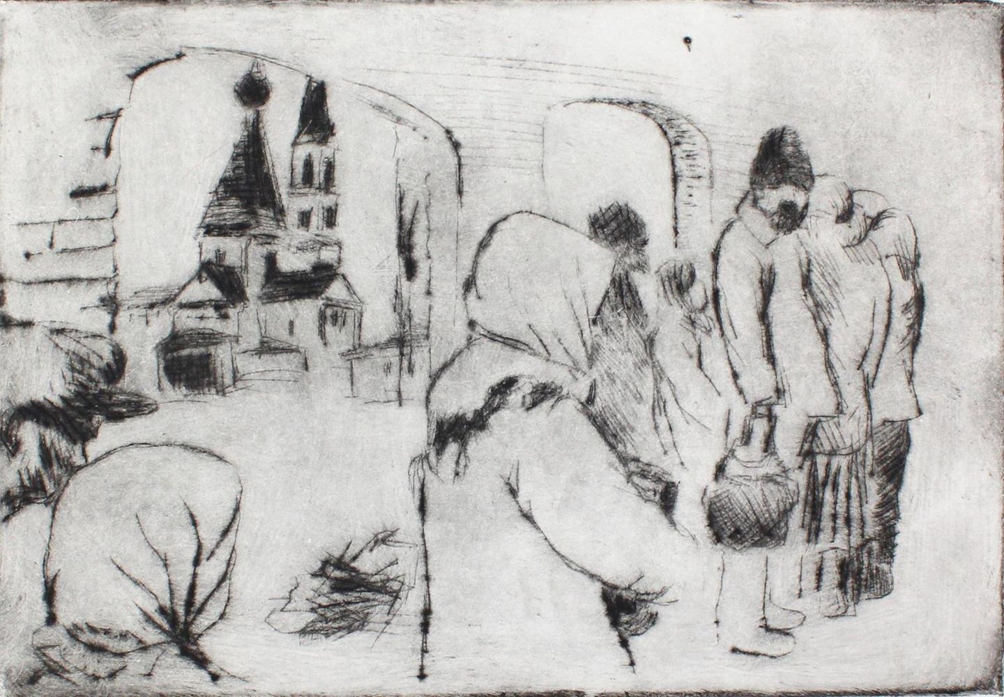 Große Abbildung Nr.1: 120-2672 Brunner, Adolf: (Künstlergraphik)