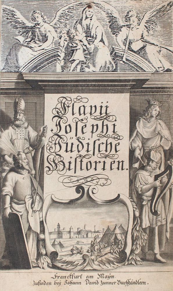 Große Abbildung Nr.1: 120-268 Josephus,F.: (Judaica)
