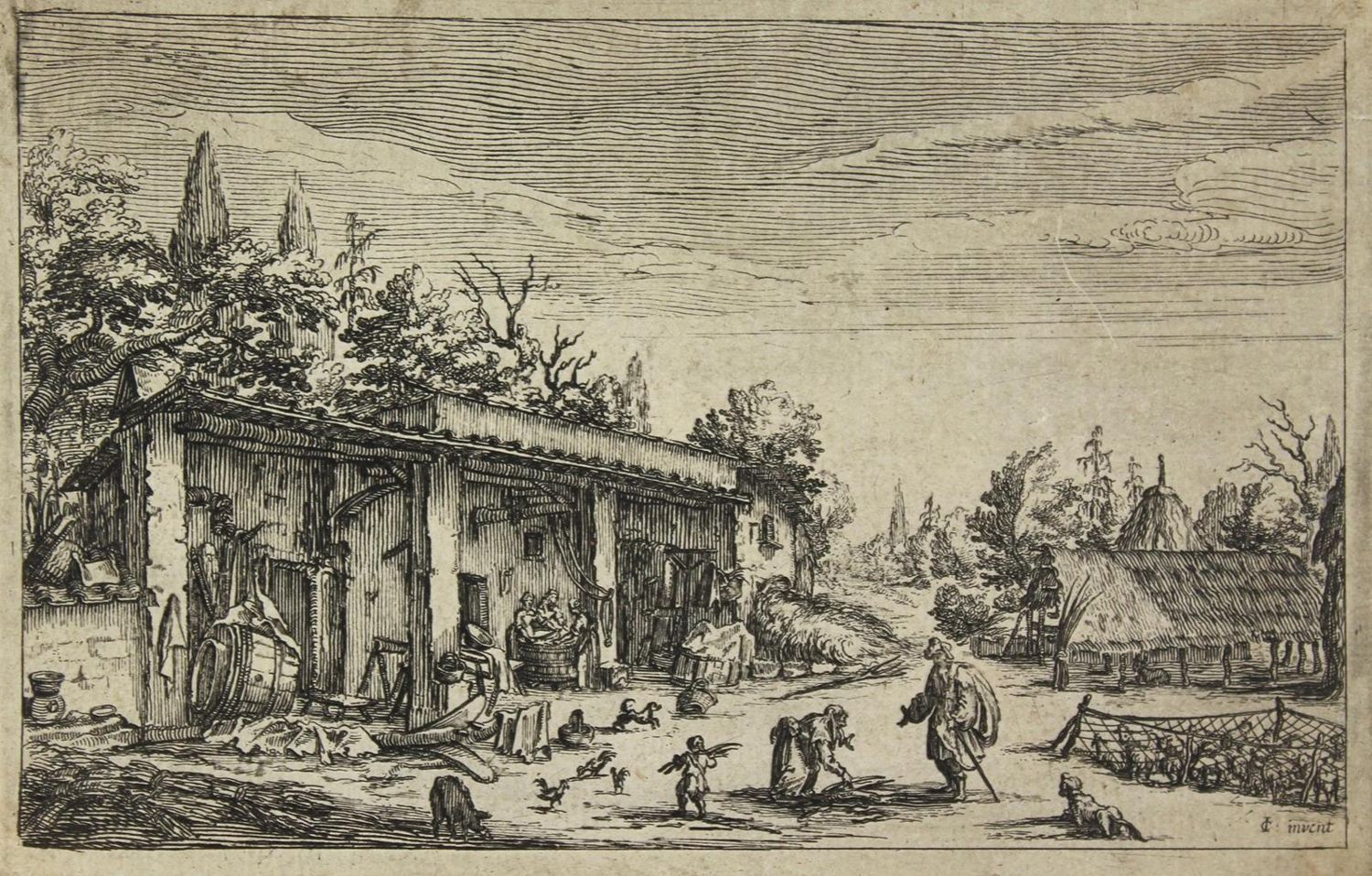 Große Abbildung Nr.2: 120-2691 Callot, Jacques: (Künstlergraphik)