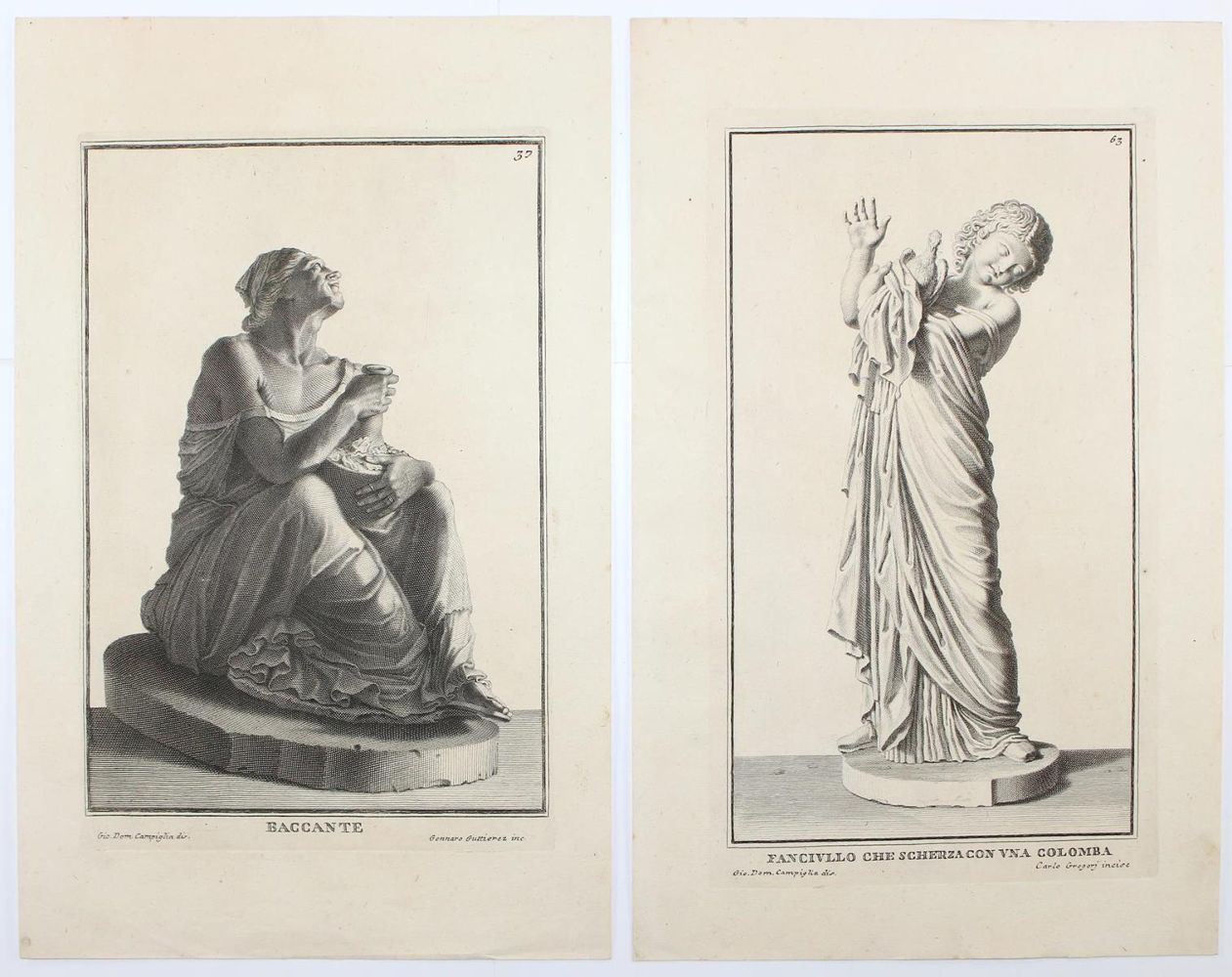 Große Abbildung Nr.1: 120-2695 Campiglia, Giovanni Domenico: (Künstlergraphik)