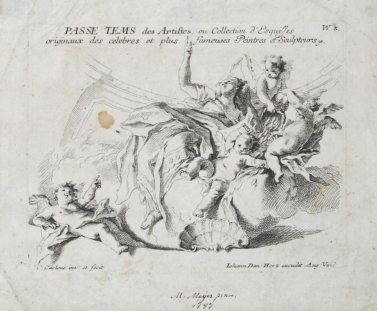 Große Abbildung Nr.1: 120-2699 Carlone, Carlo: (Künstlergraphik)