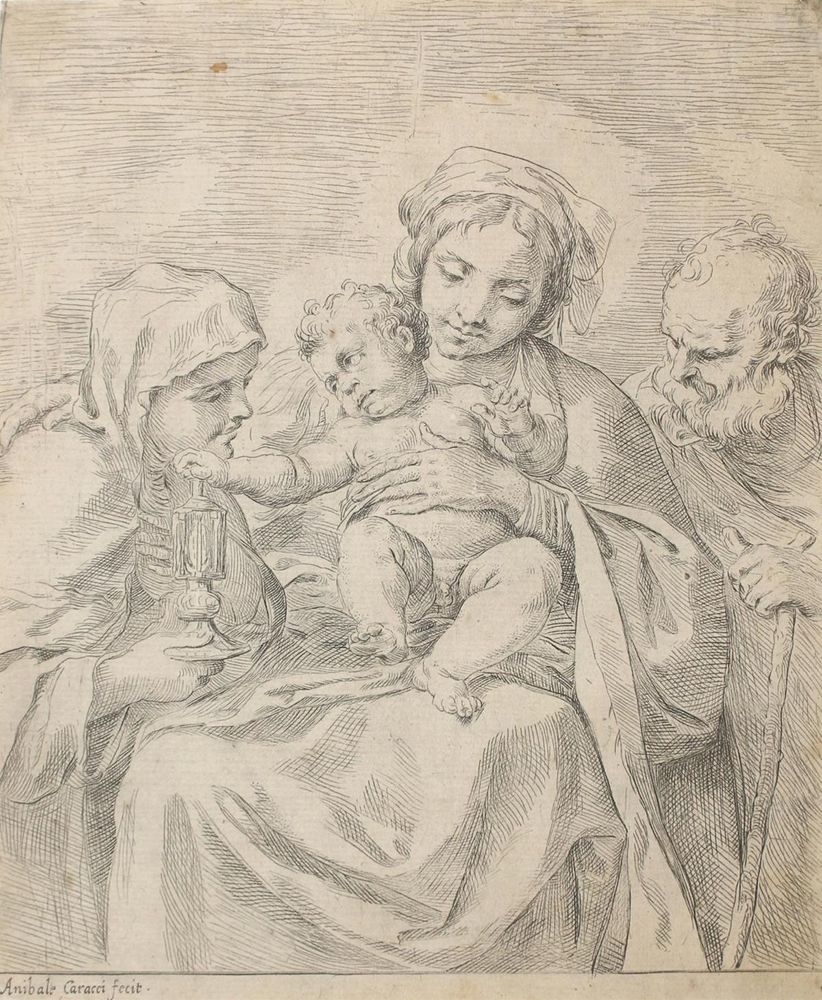 Große Abbildung Nr.1: 120-2701 Carracci, Annibale: (Künstlergraphik)