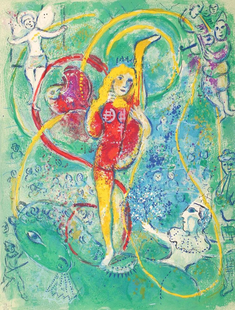Große Abbildung Nr.1: 120-2707 Chagall, Marc.: (Künstlergraphik)
