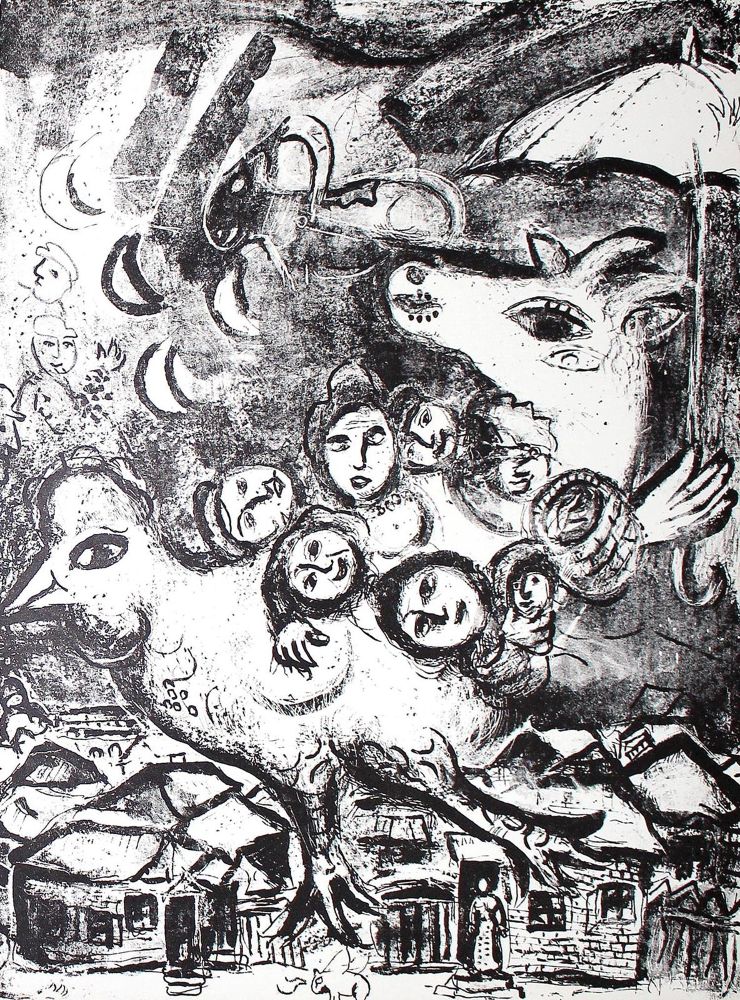 Große Abbildung Nr.1: 120-2710 Chagall, Marc.: (Künstlergraphik)