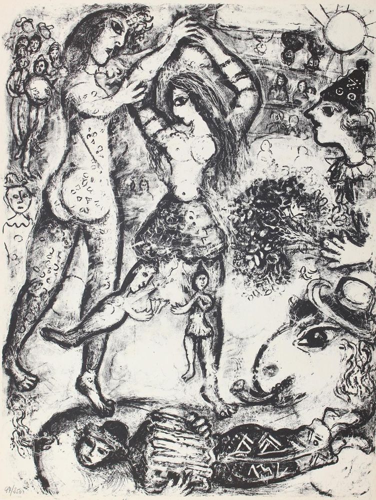 Große Abbildung Nr.1: 120-2711 Chagall, Marc.: (Künstlergraphik)