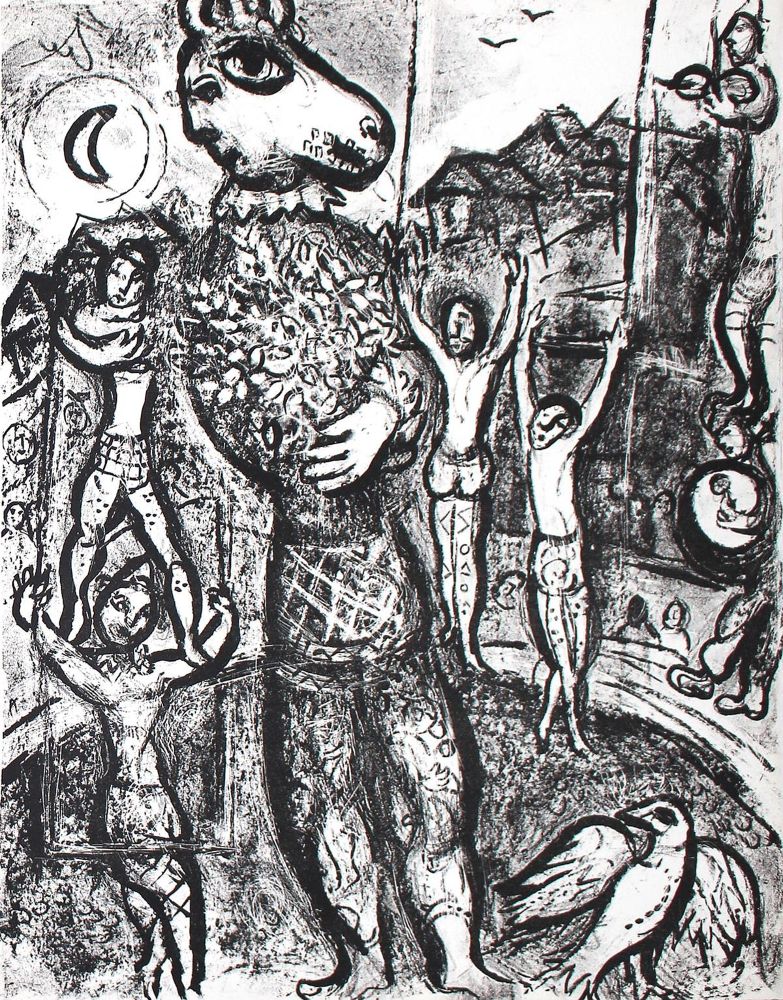 Große Abbildung Nr.1: 120-2712 Chagall, Marc.: (Künstlergraphik)