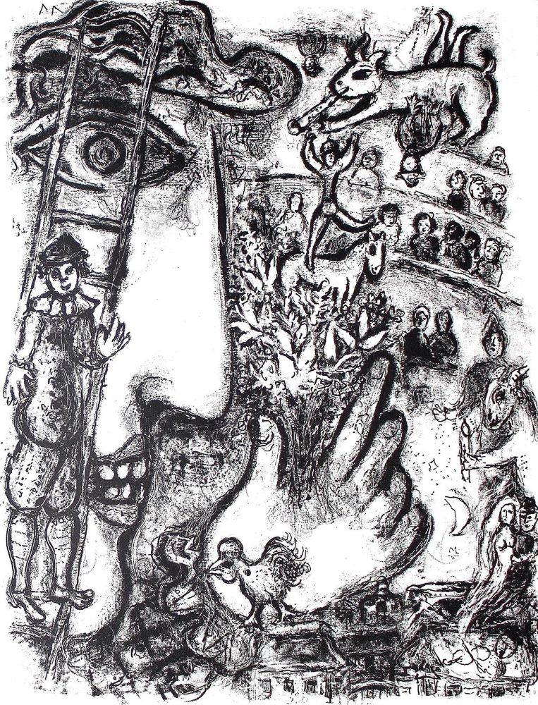 Große Abbildung Nr.1: 120-2718 Chagall, Marc.: (Künstlergraphik)