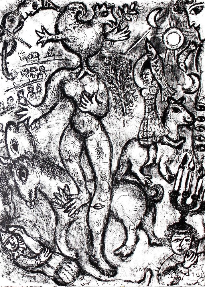 Große Abbildung Nr.1: 120-2723 Chagall, Marc.: (Künstlergraphik)