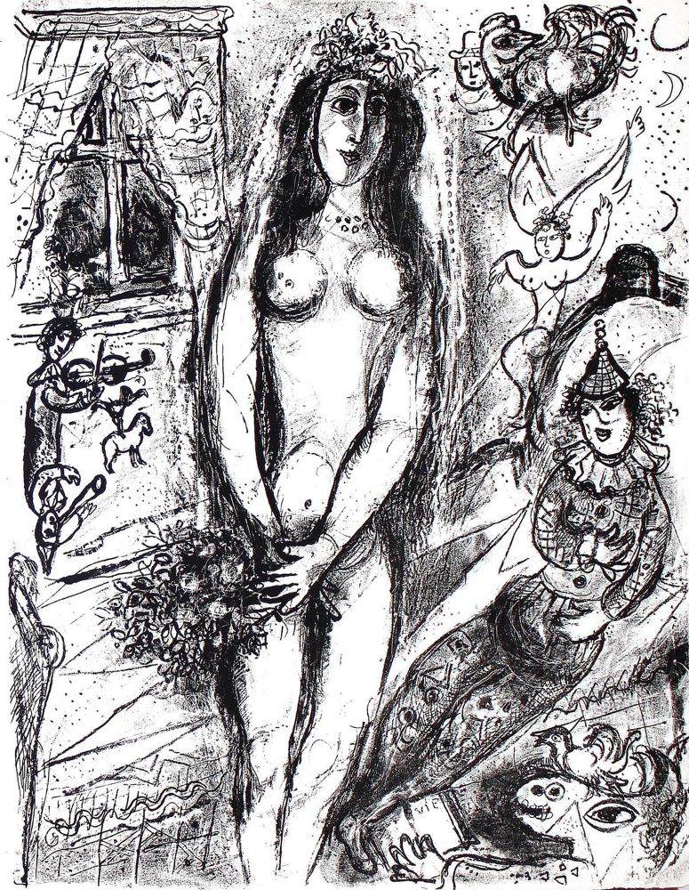 Große Abbildung Nr.1: 120-2735 Chagall, Marc.: (Künstlergraphik)